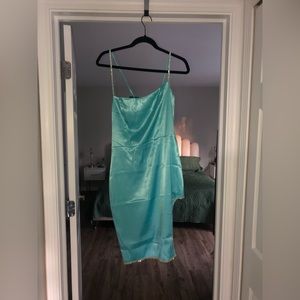 Mini Satin Dress